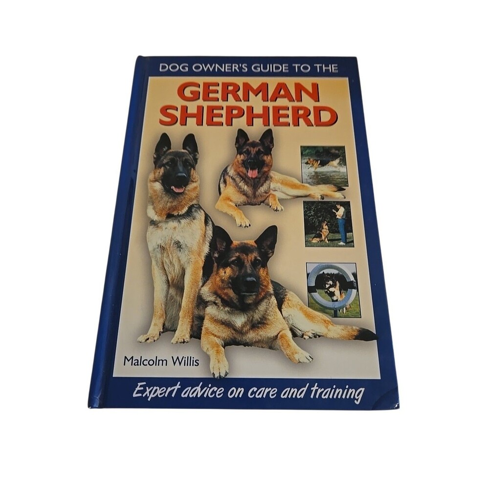 Dog Owner's Guide To The German Shepherd Book Hardcover Malcolm Willis
